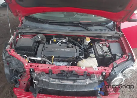 2016 Chevrolet Sonic Ls Auto из США, поврежденный, VIN 1G1JA5SH9G4158186